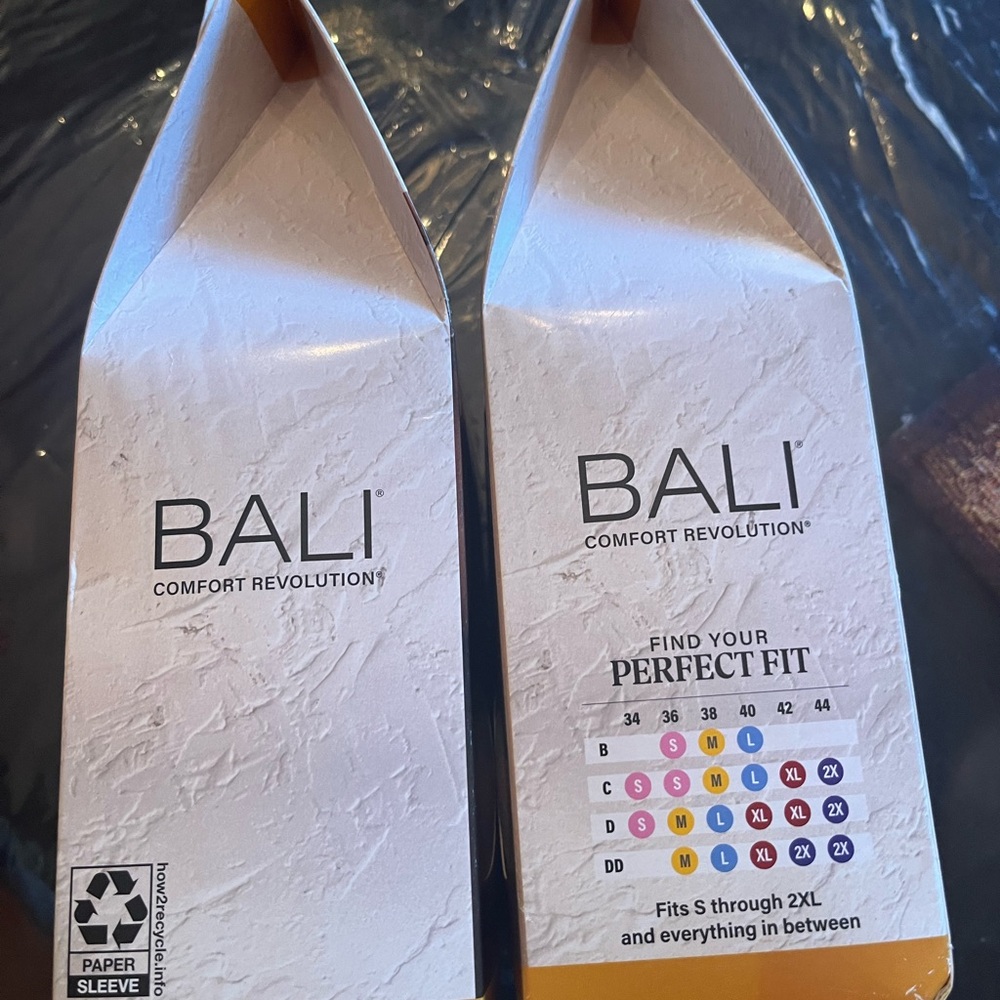 Bali Comfort Revolution Bra - White and Nude